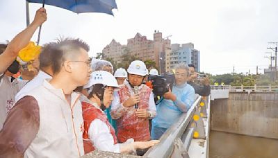 返台馬不停蹄 盧秀燕視察海線防洪工程 - 地方新聞