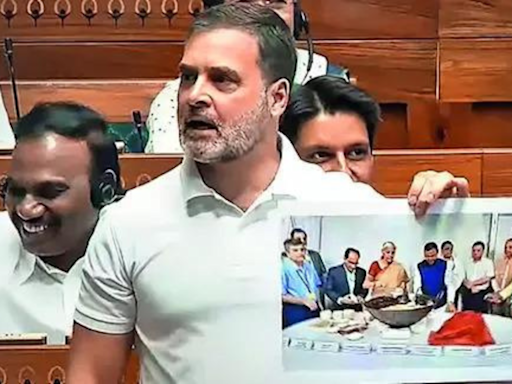 Farmers, youth trapped in ‘chakravyuh’, but will break free: Rahul in Lok Sabha | India News - Times of India