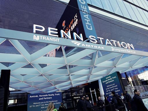 NJ Transit rail service delayed at Penn Station in NYC