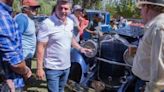 Orrego participó del cierre del primer Raid Latinoamericano de automóviles antiguos