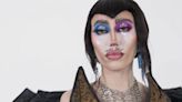 This androgynous makeover transformation is embracing the fluidity of drag