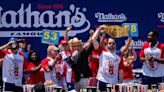 Patrick Bertoletti eats 58 hot dogs to win Nathan’s Coney Island contest in Joey Chestnut’s absence