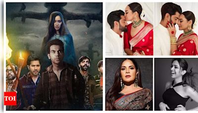 Makers of 'Stree 2' unveil its teaser, Richa Chadha comes out in support of Deepika Padukone, Sonakshi Sinha and Zaheer Iqbal's unseen photo from wedding reception: Top 5...