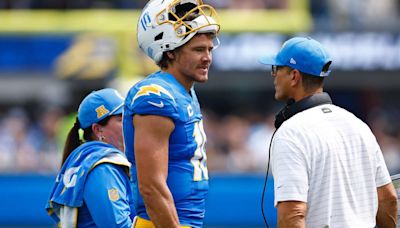 Chargers' Justin Herbert admits he wasn't ready for Jim Harbaugh's unique pregame routine