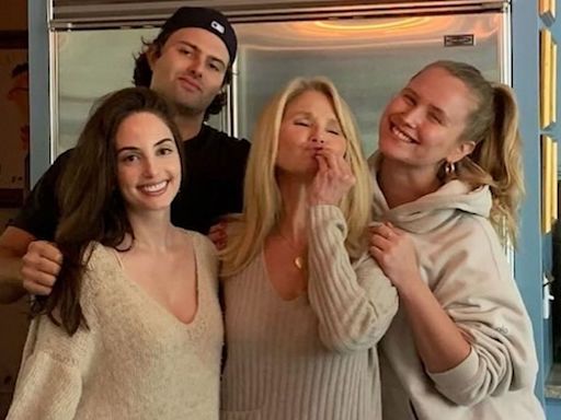 Christie Brinkley Gushes Over Her 'Babies' as She Shares Rare Group Photo with Her 3 Kids