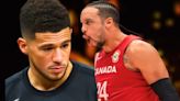 Dillon Brooks Criticized by Fans for Disrespectfully Walking Through Devin Booker During Interview After Team USA Victory