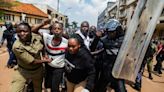 Uganda police detain protesters at anti-graft rallies