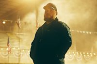 Luke Combs Drops By Cincinnati Bengals Practice Before Playing Back-To-Back Shows at Team’s Home Stadium