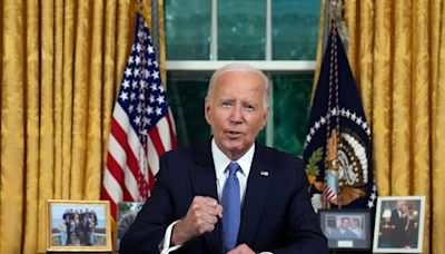 Biden uses Oval Office address to explain his decision to quit 2024 race