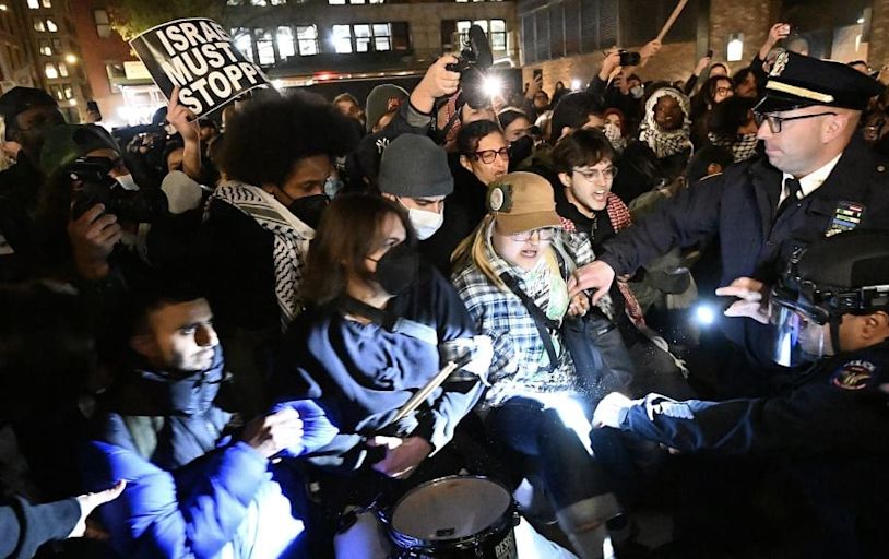 NYU Claims a Dramatic Development Led to Arrests at Anti-Israel Protest