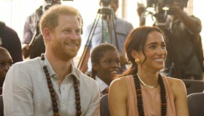 Prince Harry & Meghan Markle Arrive in Nigeria for 3-Day Tour