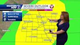 Severe weather day Saturday, June 15 morning weather forecast