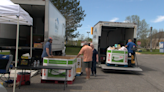The Billings Family Service receives over 14k lbs of food during the annual stamp out hunger food drive