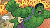Hulk and Thing take on a Celestial in Clobberin' Time #1