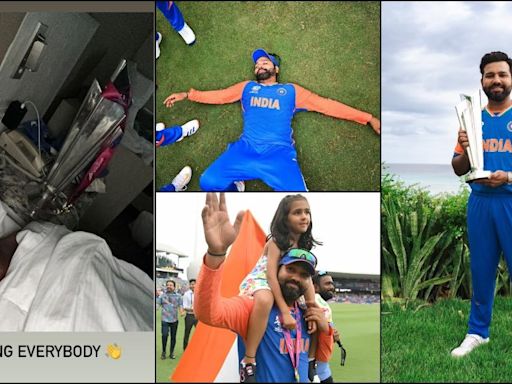 'Dream come true for billions': Rohit Sharma wakes up with trophy by his side after India's T20i triumph