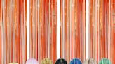Twinkle Star 4 Pack Photo Booth Backdrop 3FT x 8FT Metallic Tinsel Foil Fringe Curtains Environmental Background for Birthday...