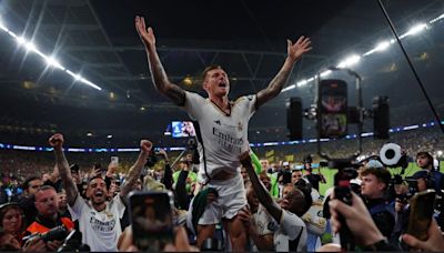 Video: Retiring Toni Kroos Gets Fitting Farewell From Teammates After Real Madrid Clinch 15th Champions League Title...