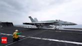 US boosts Israeli defence with warships and aircraft amid Iranian threats - Times of India