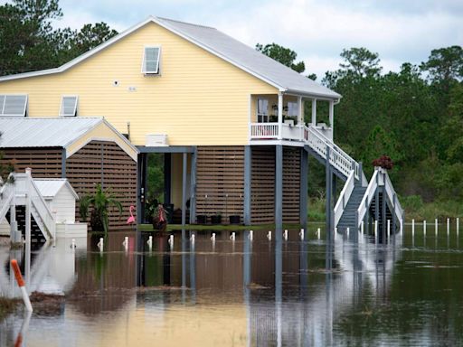 Scenes from Hurricane Francine: Floods, damage & downed trees from Louisiana to South MS