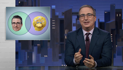 ‘Last Week Tonight’: John Oliver Compares Himself To Big Bird While Teaching Trump Rep About Venn Diagrams