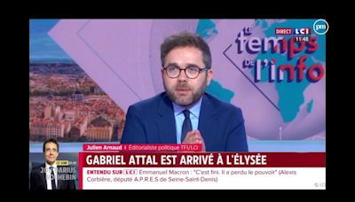 "Ça fait quelque chose" : Après 7 ans sur LCI, Julien Arnaud fait ses adieux à la chaîne pour rejoindre "Bonjour !" avec Bruce Toussaint