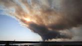 Smoke from Nova Scotia wildfire to cloudy sky over Massachusetts today