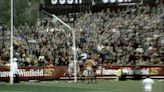 Remember When: Leigh Matthews broke the point post at Windy Hill