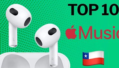 Apple Chile: las 10 canciones más populares de este día