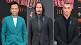 Keanu Reeves and 'John Wick' Costars Honor Lance Reddick 3 Days After Death with Blue Ribbons at Premiere