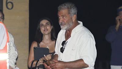 Mel Gibson, 68, dresses casually with girlfriend Rosalind Ross, 34