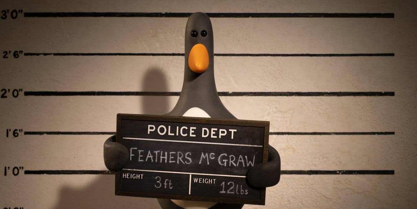 Feathers McGraw is returning for new Wallace and Gromit movie