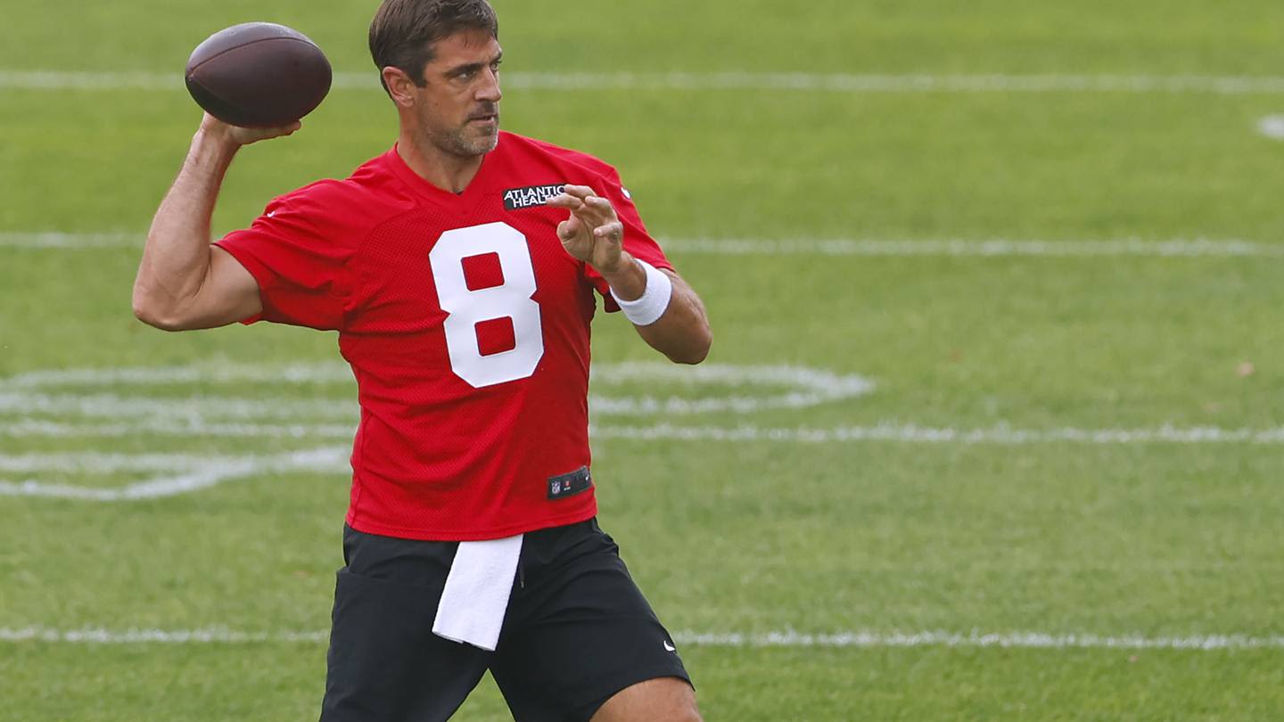 Aaron Rodgers confirms that Jets fined him, says trip to Egypt during minicamp was a scheduling snafu