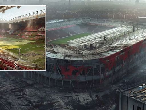 AI predicts post-apocalyptic Old Trafford if Ratcliffe fails to act in time