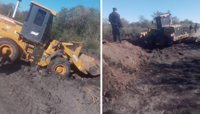 25 días sin el ministro de la eucaristía de Santa Clara de Buena Vista: trabajan con retroexcavadora y la familia apunta contra el dueño del campo