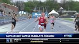 Fueled by orange chicken, ADM 4x100 team sets Drake Relays record