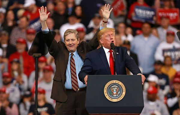 Louisiana’s Sen. John Kennedy layers xenophobic bullying on top of his typical buffoonery