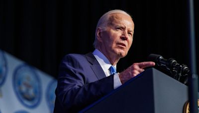 Biden set to campaign in Detroit after vowing to stay in the race