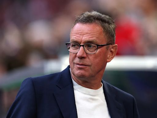 Austria’s Ralf Rangnick: ‘France were tested until the last second.’