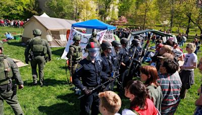 Metal detectors. No banners, flags or large bags. Expect heightened security at university commencements after protests