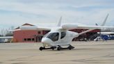 Fully electric airplane shows off flight capabilities at Houma airbase