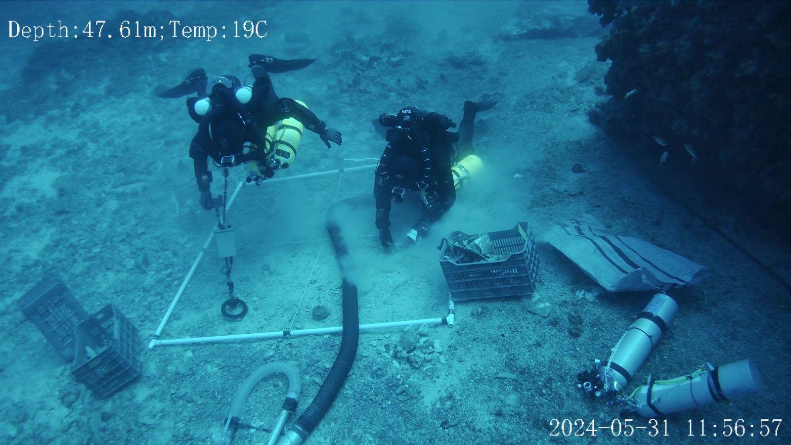 Divers exploring ancient shipwreck find new treasures and a second wreck