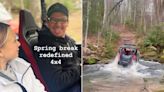 Jeremy Renner and Daughter Ava Enjoy Thrilling Off-Roading Adventure Together During Spring Break