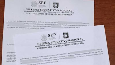 SEP: así puedes descargar el certificado de primaria y secundaria por internet