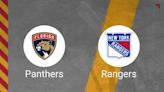 Panthers vs. Rangers Stanley Cup Semifinals Game 5 Injury Report Today - May 30