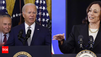 Kamala blooms as debate debacle threatens to tank Biden bid for second term - Times of India