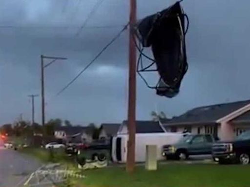 Tornado damages Janesville, Wisconsin; emergency response underway