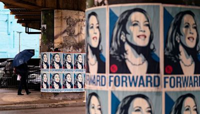 Obama ‘Hope’ poster artist creates ‘Forward’ Kamala Harris design | CNN Politics