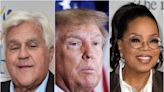 Jay Leno and Oprah among celebrities speaking out over Trump using personal letters in his new book