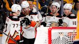 Nashville Predators give away two-goal lead, lose 3-2 to Anaheim Ducks