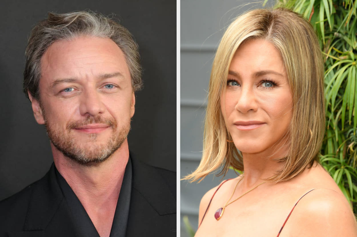 James McAvoy Said Meeting His Crush Jennifer Aniston "Wasn't Great," And The Story Is Really Awkward